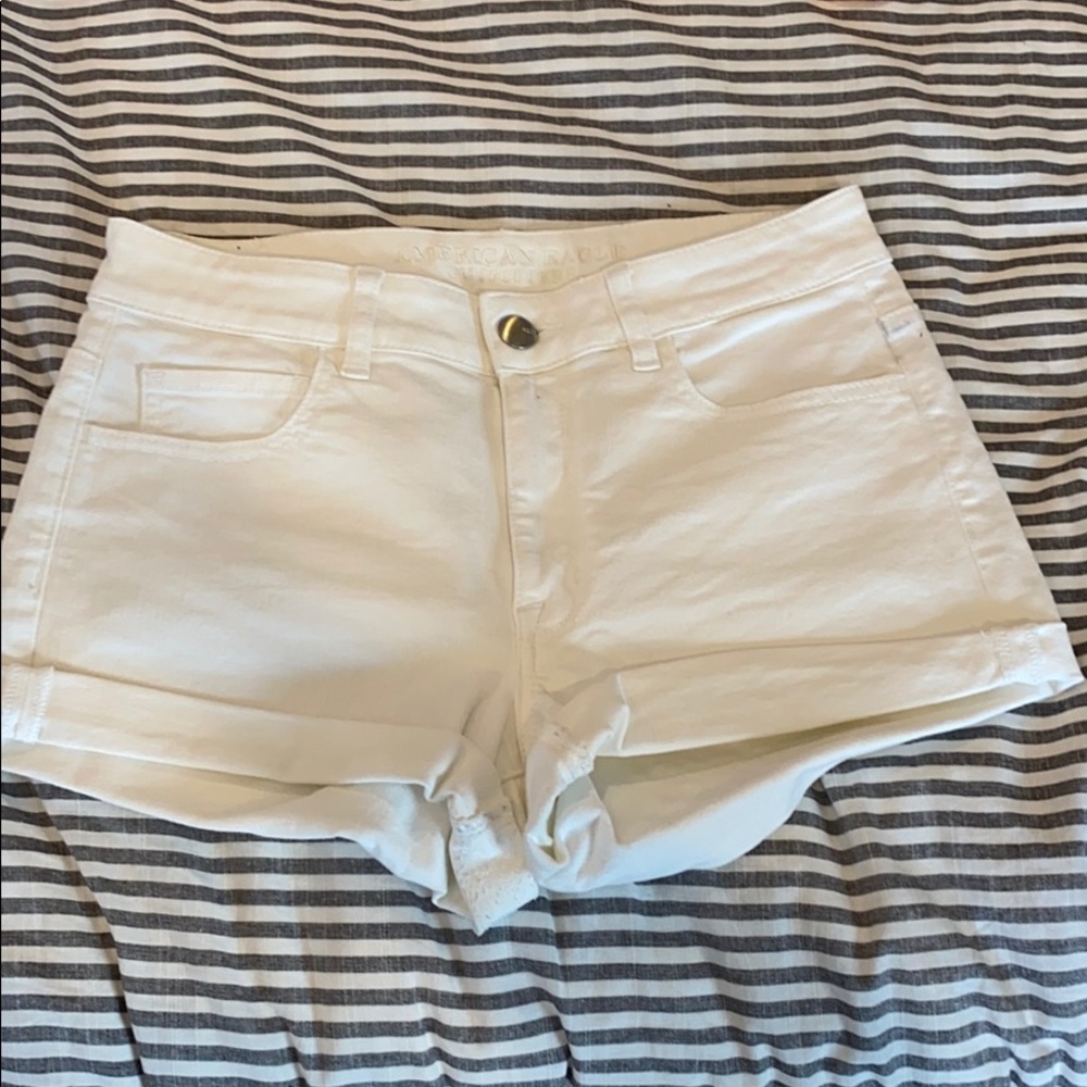 American Eagle High-Rise Shortie Shorts